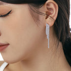 [Solara Jewelry ]Luxuriöse zierliche Bankett-Ohrringe