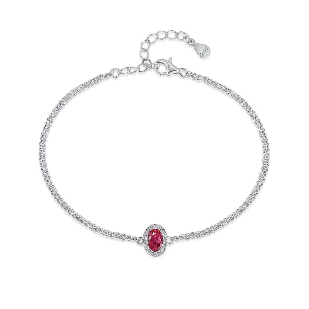 [Solara Jewelry ]絶妙なオーバルシェイプブレスレット