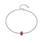 [Solara Jewelry ]絶妙なオーバルシェイプブレスレット