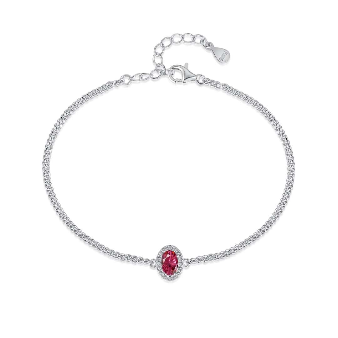[Solara Jewelry ]絶妙なオーバルシェイプブレスレット