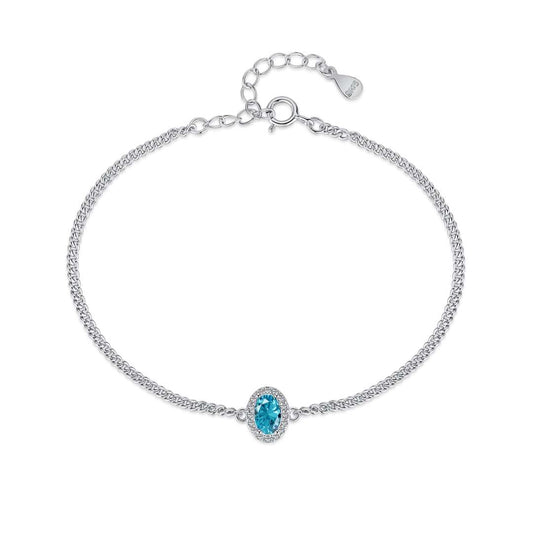[Solara Jewelry ]Exquisites Armband in ovaler Form