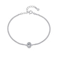[Solara Jewelry ]絶妙なオーバルシェイプブレスレット