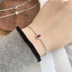 [Solara Jewelry ]絶妙なオーバルシェイプブレスレット