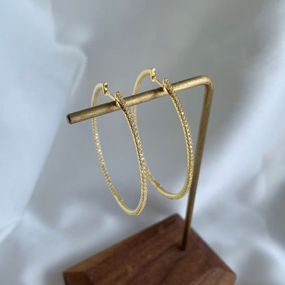 [Solara Jewelry ]Beliebte große Creolen