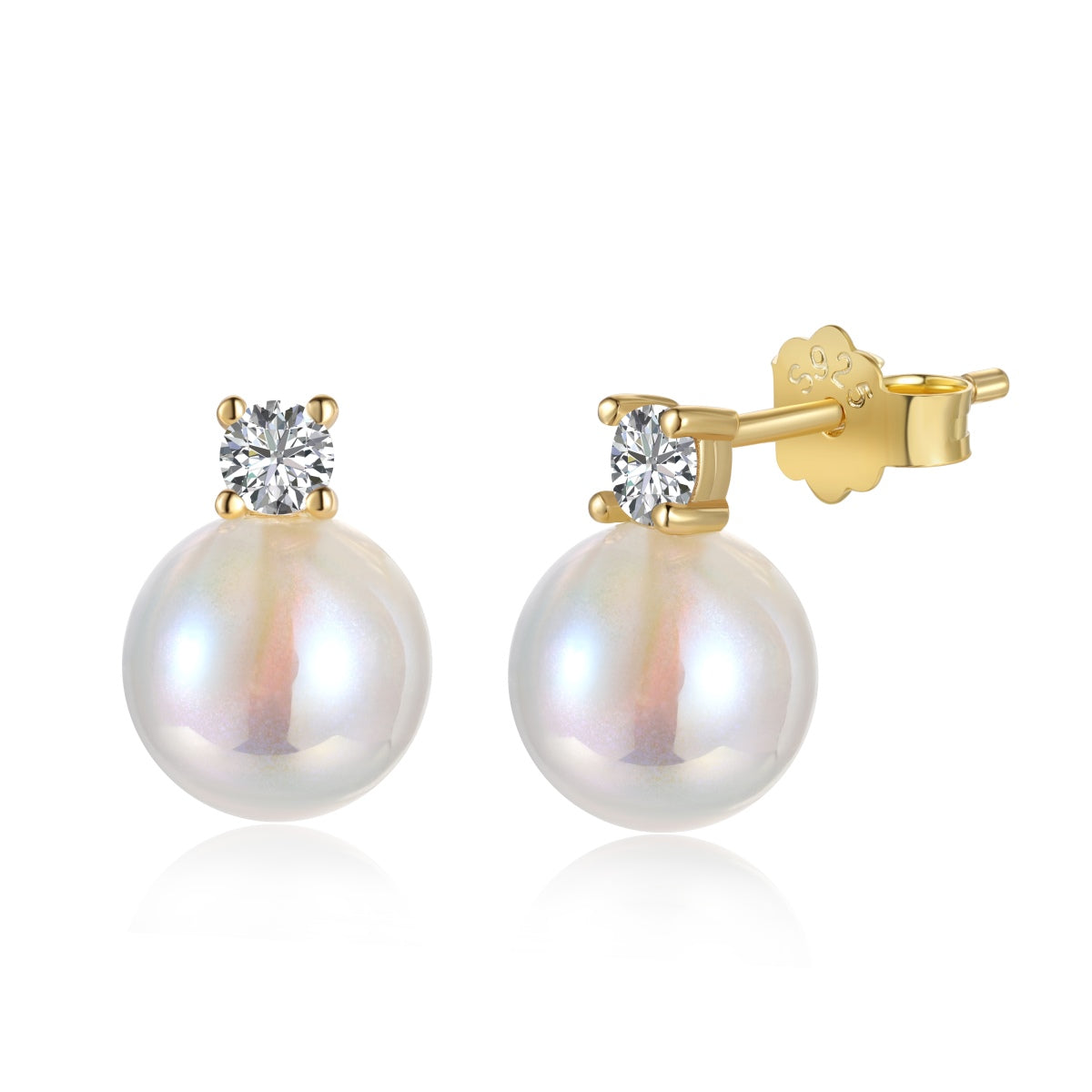 [Solara Jewelry ]シンフォニーマーメイドパールイヤリング