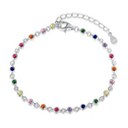 [Solara Jewelry ]カラフルビーズアレイブレスレット