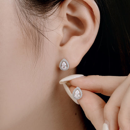 [Solara Jewelry ]ラグジュアリーウォータードロップ型イヤリング
