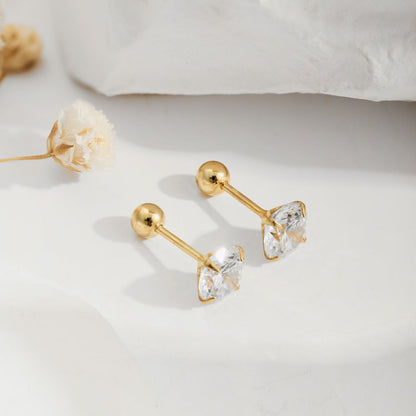 [Solara Jewelry ]ユニークなU字型イヤカフピアス