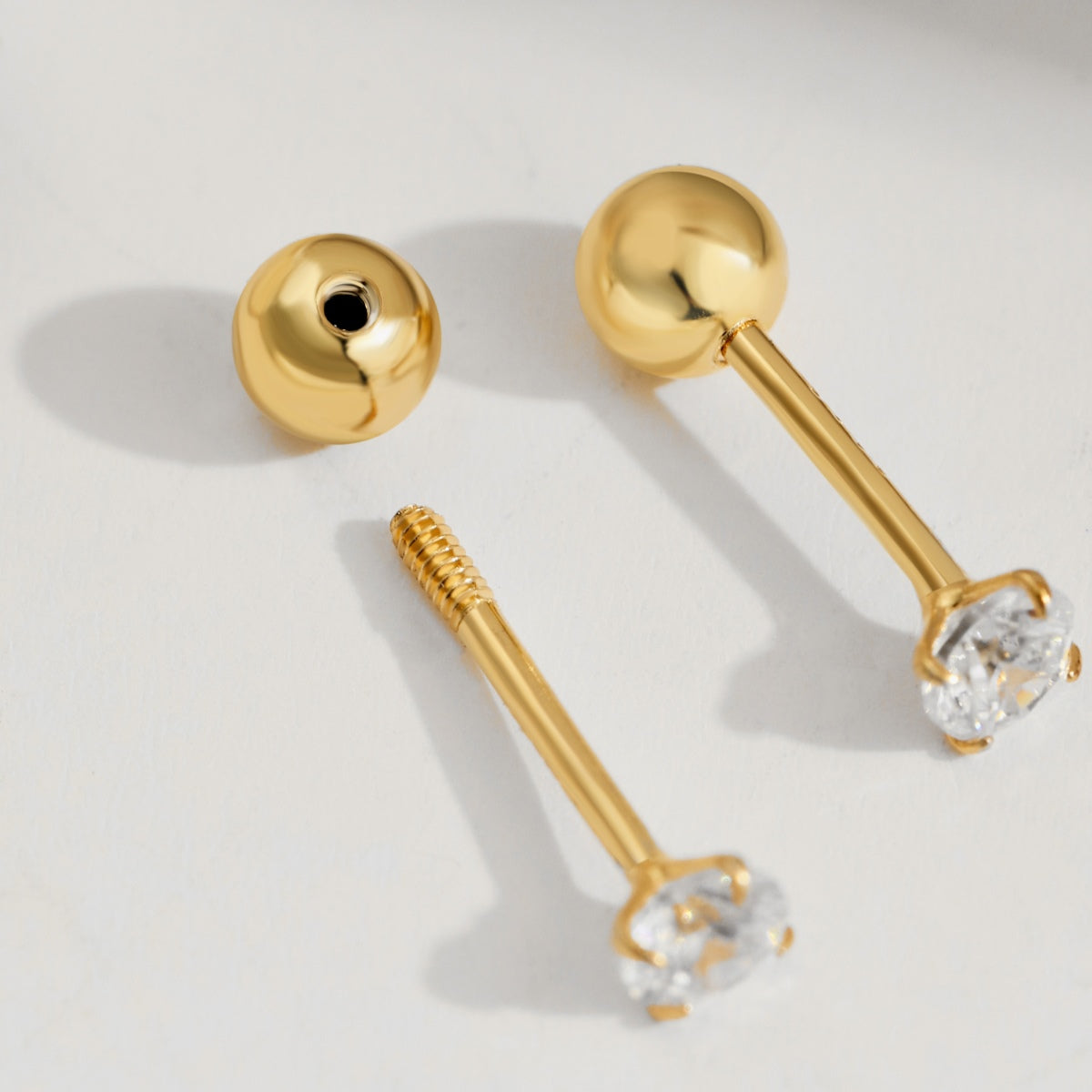 [Solara Jewelry ]ユニークなU字型イヤカフピアス