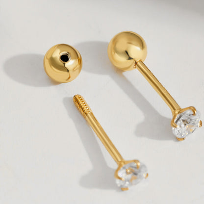 [Solara Jewelry ]ユニークなU字型イヤカフピアス