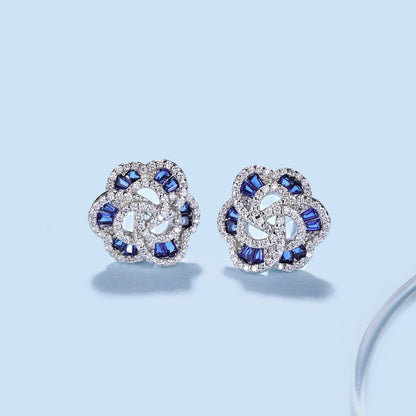 [Solara Jewelry ]可憐な花型デイリーイヤリング