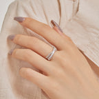 [Solara Jewelry] Einzigartiger, farbenfroher Marquise-Schliff Alltagsring