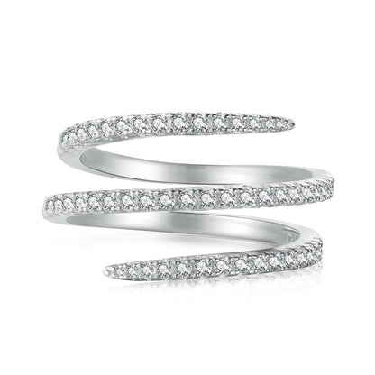 [Solara Jewelry ]Unique Vibrant Entangle Daily Ring
