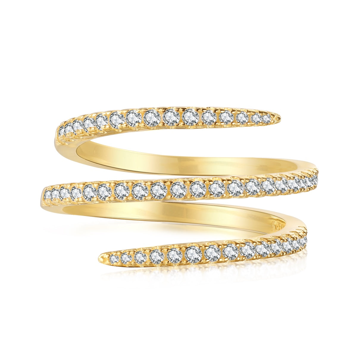 [Solara Jewelry ]Unique Vibrant Entangle Daily Ring