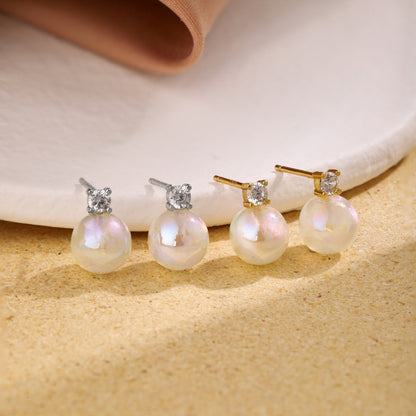 [Solara Jewelry ]シンフォニーマーメイドパールイヤリング