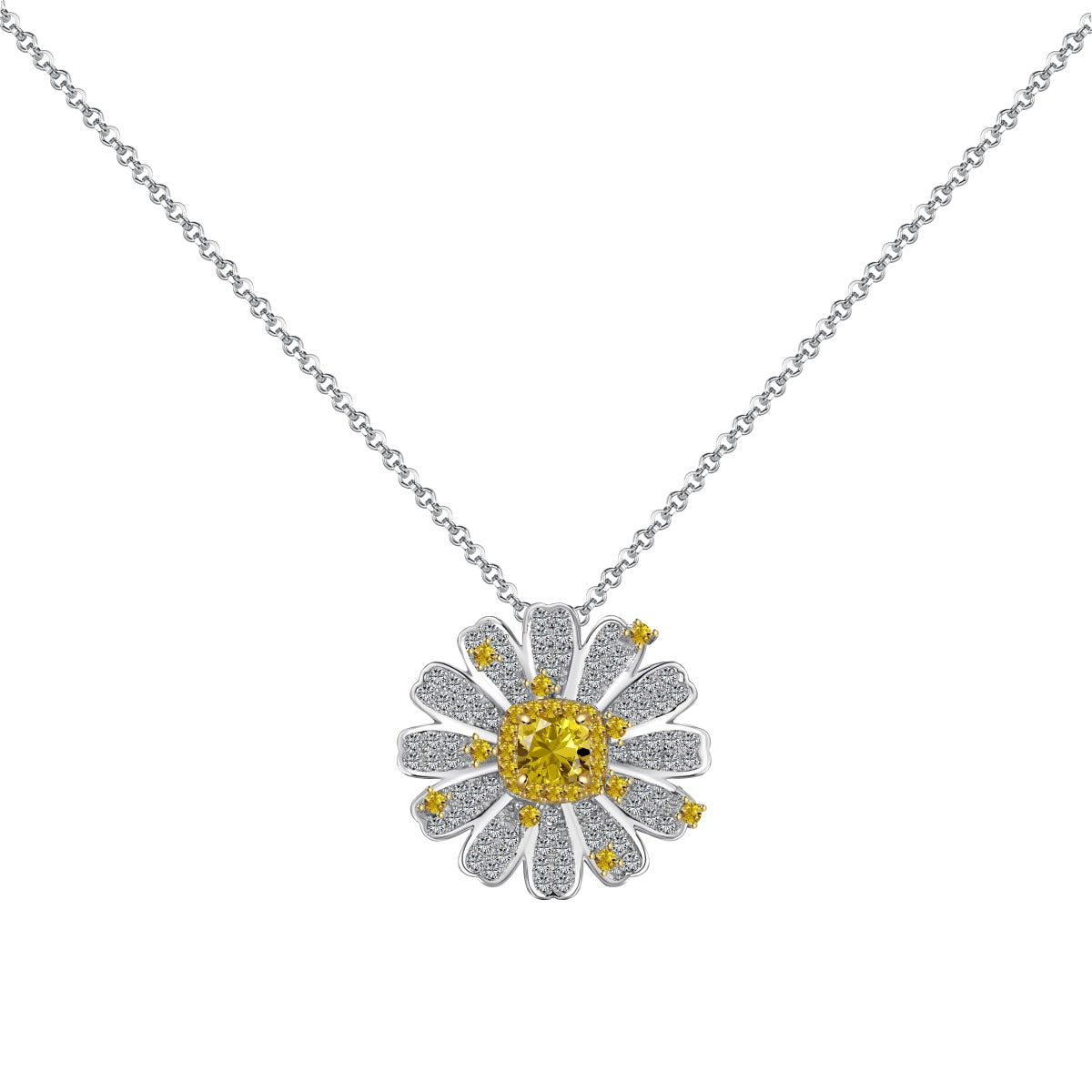 [Solara Jewelry ]可憐なデイジーネックレス