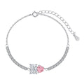 [Solara Jewelry ]Dazzling Unique Multi Shape Lover Bracelet