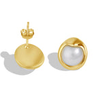 [Solara Jewelry ]可憐なブレッドパールピアス
