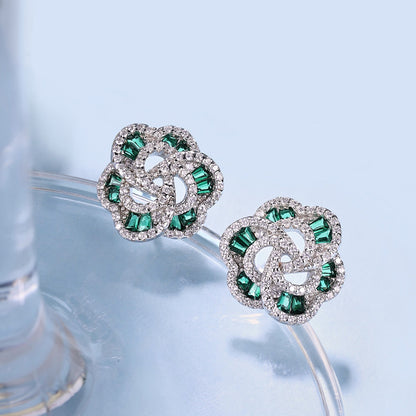 [Solara Jewelry ]可憐な花型デイリーイヤリング