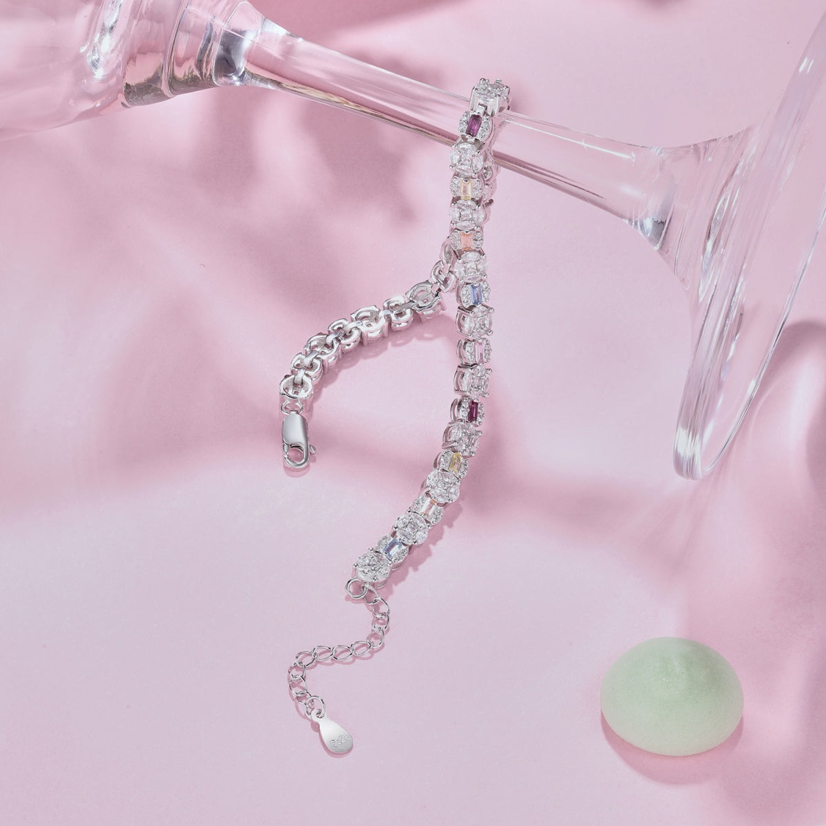 [Solara Jewelry ]Strahlendes Multicut-Armband für den Alltag