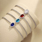 [Solara Jewelry ]絶妙なオーバルシェイプブレスレット