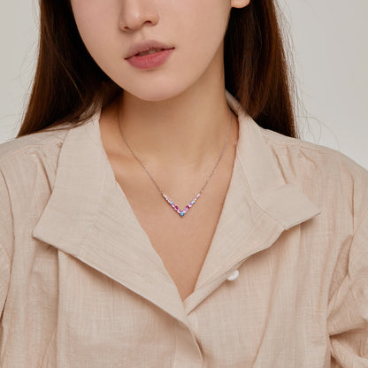 [Solara Jewelry ]オーネイトラウンドカットネックレス