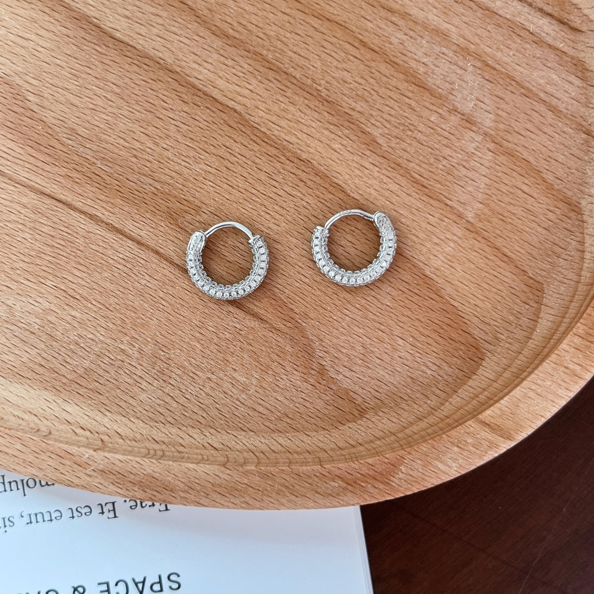 [Solara Jewelry ]Zarte vielseitige Alltags-Ohrringe