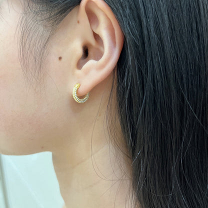 [Solara Jewelry] デリケートで多用途なデイリーイヤリング