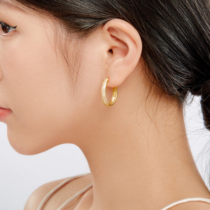 [Solara Jewelry ]絶妙で多目的なデイリーイヤリング