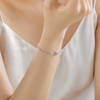 [Solara Schmuck] Exquisites ovales Armband mit 0,75 Karat für jeden Tag