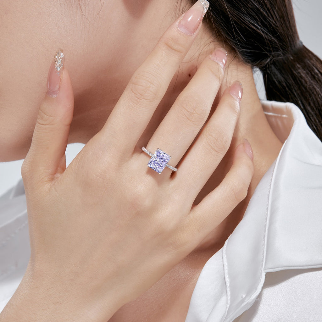 [Solara Jewelry ]4.0 Carat Luxurious Engagement Ring