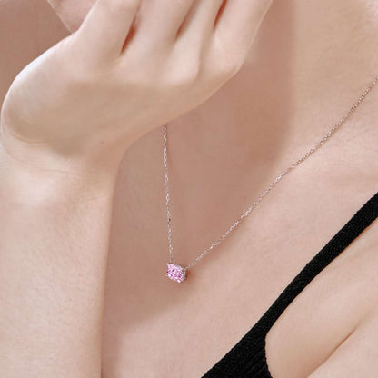 [Solara Jewelry ]豪華スクエア型カラフルネックレス