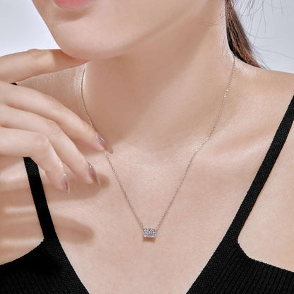 [Solara Jewelry ]豪華スクエア型カラフルネックレス