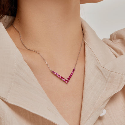 [Solara Jewelry ]オーネイトラウンドカットネックレス