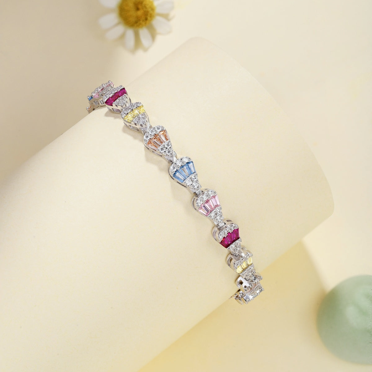 [Solara Jewelry ]Strahlendes Wassertropfen-Armband für jeden Tag