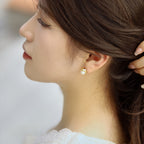 [Solara Jewelry ]可憐なブレッドパールピアス
