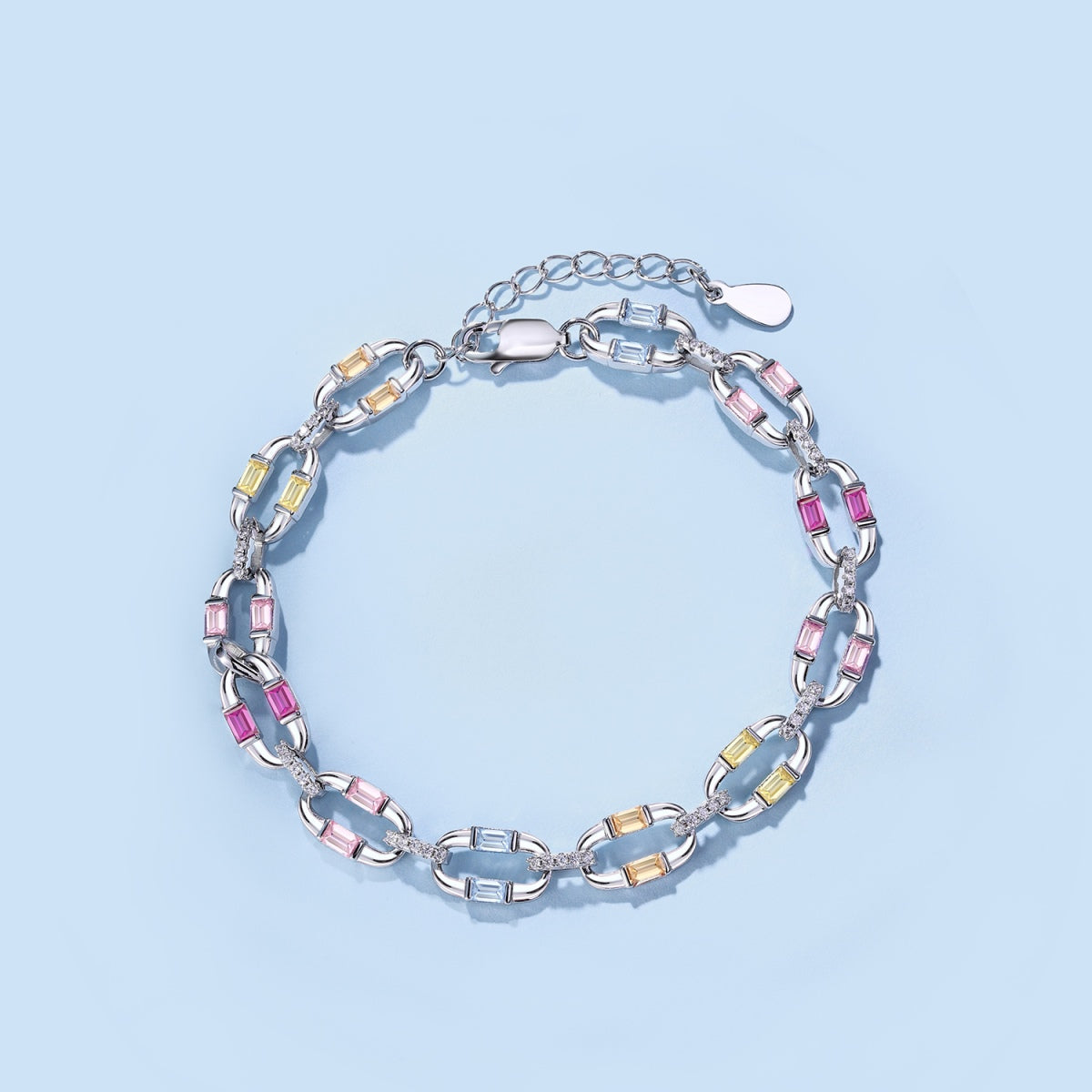 [Solara Jewelry ]Strahlendes farbenfrohes Alltagsarmband