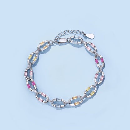 [Solara Jewelry ]Strahlendes farbenfrohes Alltagsarmband
