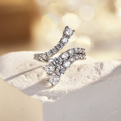 [Solara Jewelry ]Unique Vivid Snake Shape Daily Ring