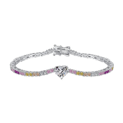 [Solara Jewelry ]Zartes romantisches Herzform-Armband für Verliebte