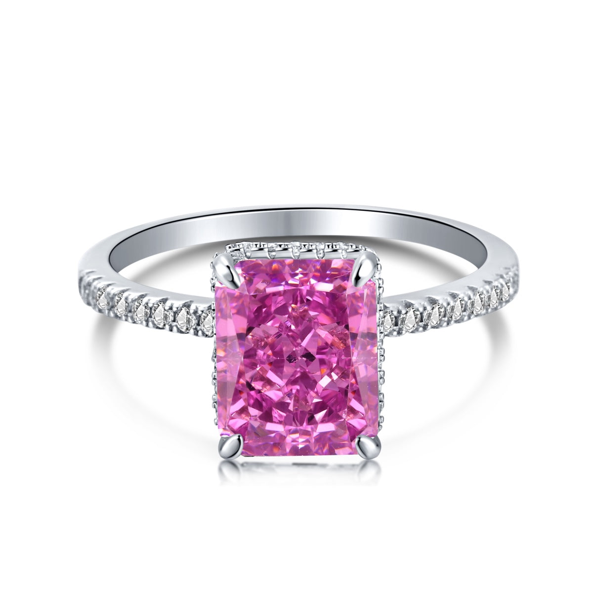[Solara Jewelry ]4.0 Carat Luxurious Engagement Ring