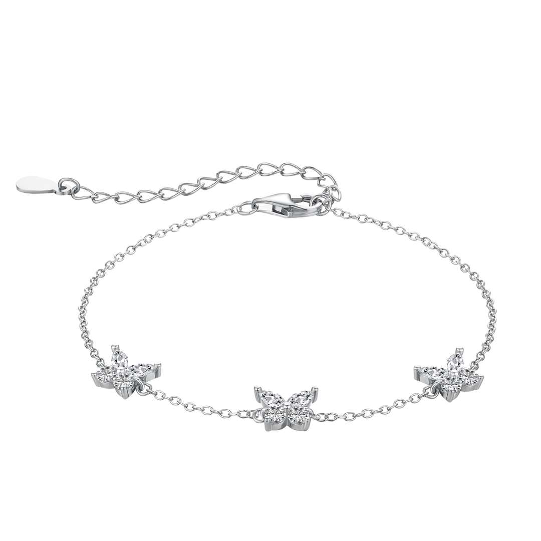 [Solara Jewelry ]ラディアントバタフライシェイプネックレス