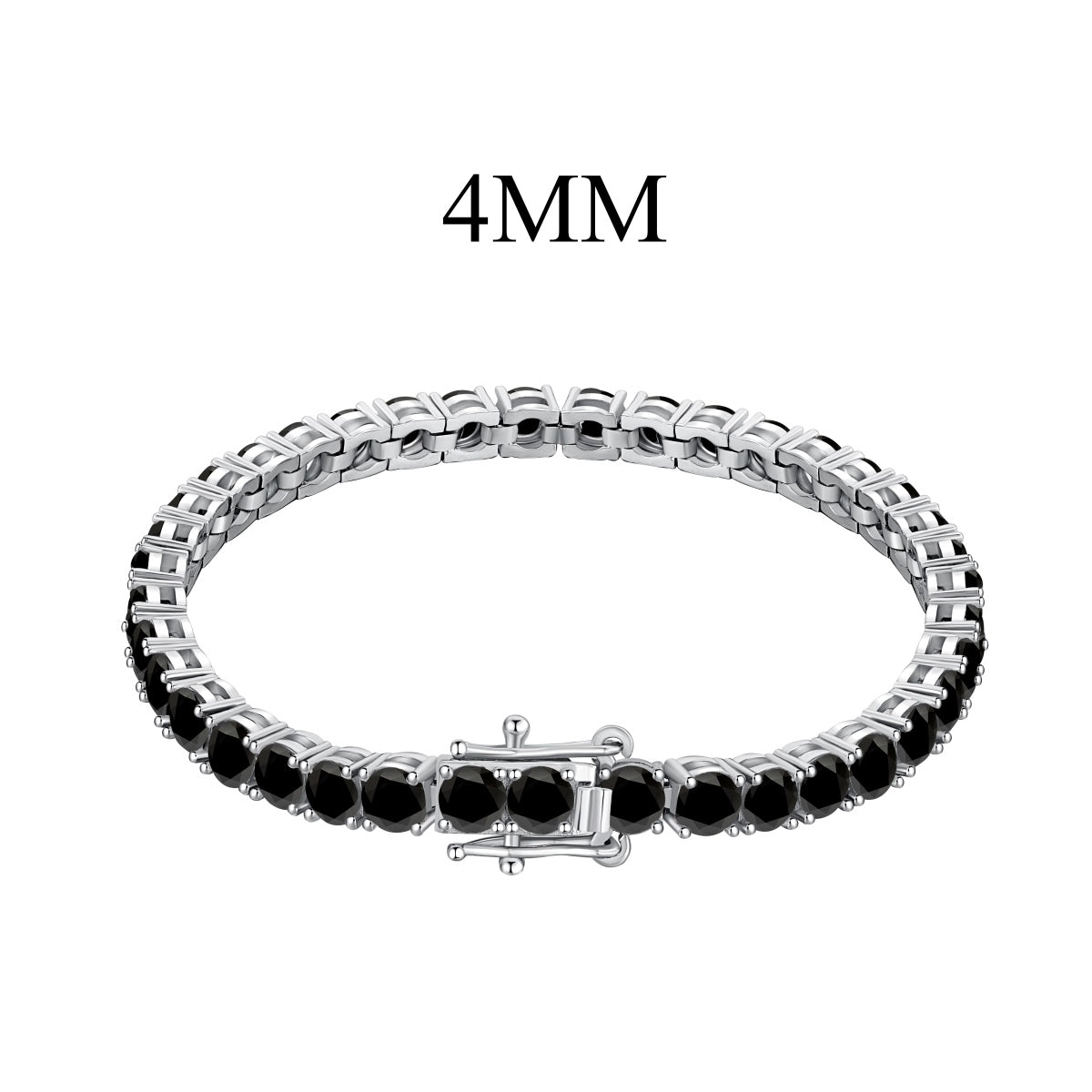 [Solara Jewelry ]輝くカラフルなラウンドカットパーティブレスレット
