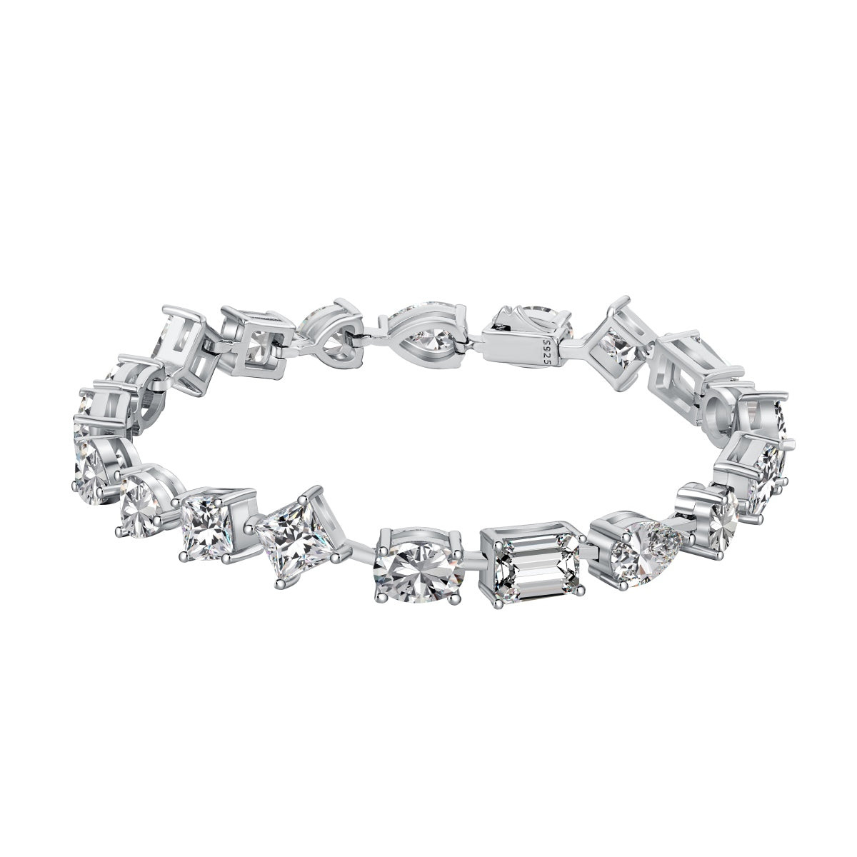 [Solara Jewelry ]Einzigartiges, exquisites Armband mit Facettenschliff für den Alltag