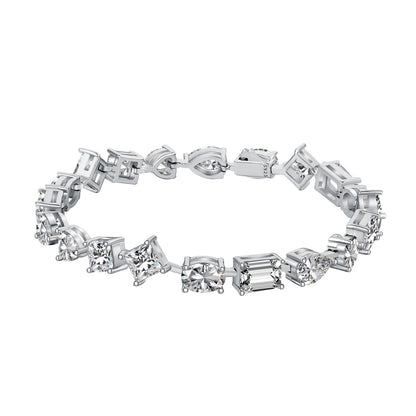 [Solara Jewelry ]Einzigartiges, exquisites Armband mit Facettenschliff für den Alltag