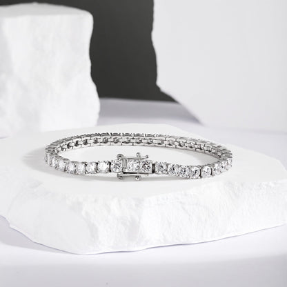 [Solara Jewelry ]輝くカラフルなラウンドカットパーティブレスレット
