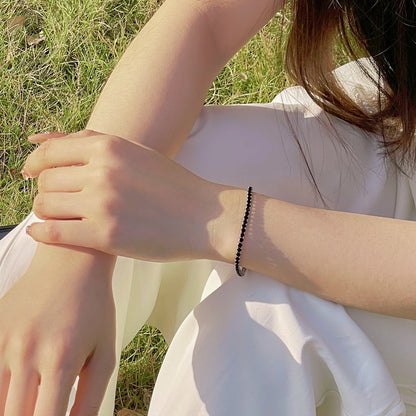 [Solara Schmuck ]Strahlendes Buntes Armband mit Rundschliff für Partys
