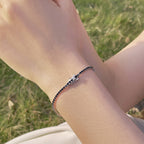[Solara Schmuck ]Strahlendes Buntes Armband mit Rundschliff für Partys