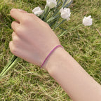 [Solara Schmuck ]Strahlendes Buntes Armband mit Rundschliff für Partys