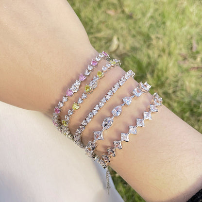 [Solara Jewelry ]Einzigartiges, exquisites Armband mit Facettenschliff für den Alltag